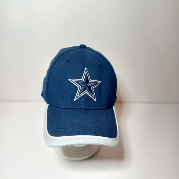 Dallas Cowboys Hat Cap New Era Size M/L Flex Stretch Fitted 39Thirty Star Logo s - Picture 1 of 6